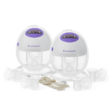Lansinoh Discreet Duo Flow Breast Pump