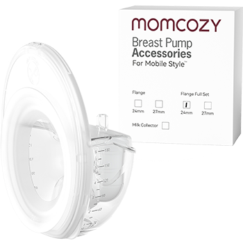 Momcozy Mobile Style Milk Collector Set, 24 mm
