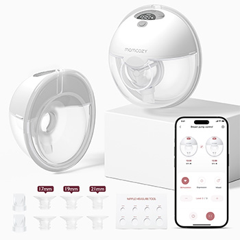 Momcozy M5 Smart Core Wearable Breast Pump