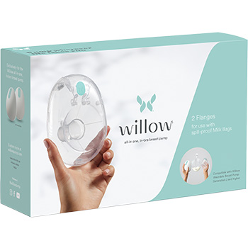 Willow 360 Flanges, 21 mm, 2 Pack